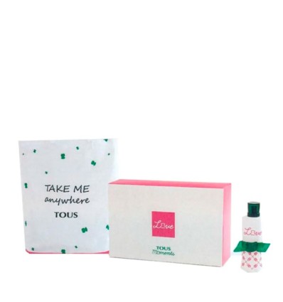 TOUS LOVE MOMENTS EDT 90 ML + BOLSA SET