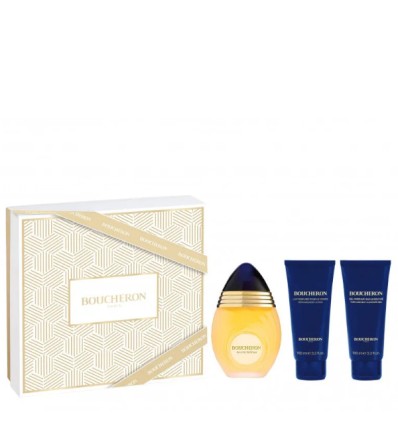 BOUCHERON POUR FEMME EDP 100 ML + BL 100 ML + SG 100 ML SET