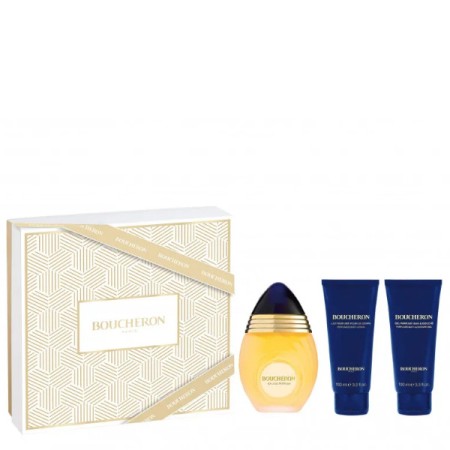 BOUCHERON POUR FEMME EDP 100 ML + BL 100 ML + SG 100 ML SET