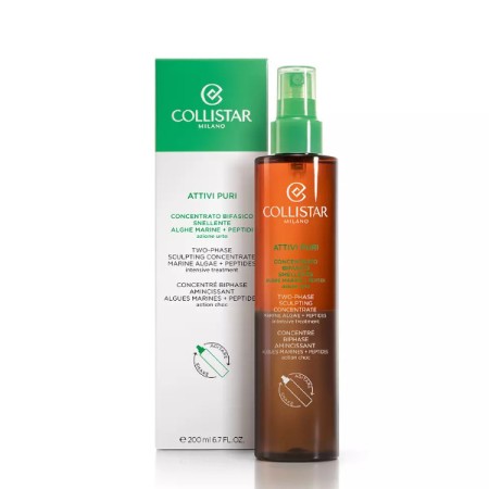 COLLISTAR ATTIVI PURI BIPHASE SCULPTING CONCENTRATE ALGAE MARINE + PEPTIDES INTENSIVE TRATMENT 200 ML